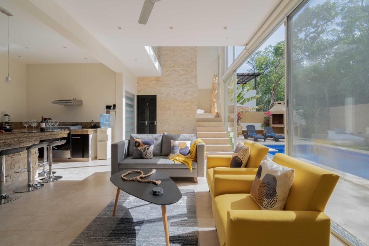 Tulum Private Modern Villa-Pool Beds-Ac-Internet-Parking-Grill Ngoại thất bức ảnh