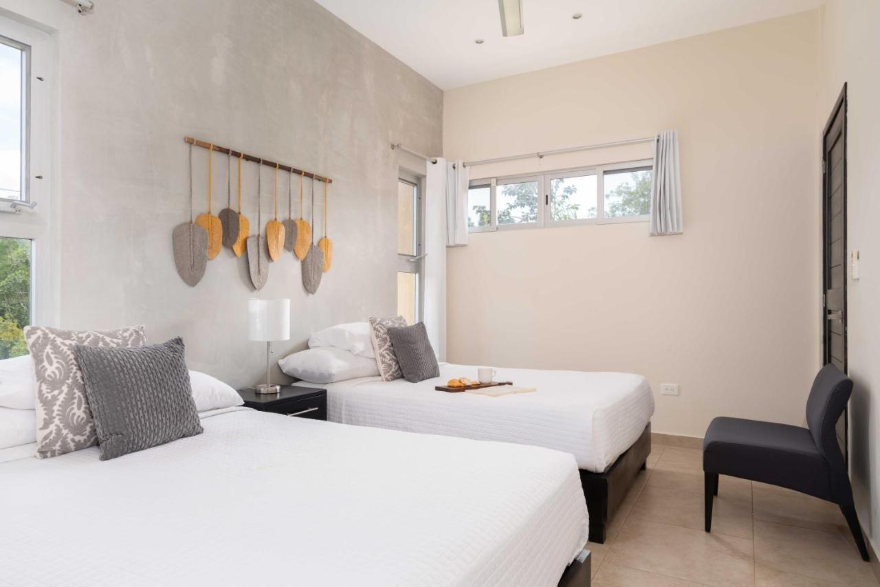 Tulum Private Modern Villa-Pool Beds-Ac-Internet-Parking-Grill Ngoại thất bức ảnh