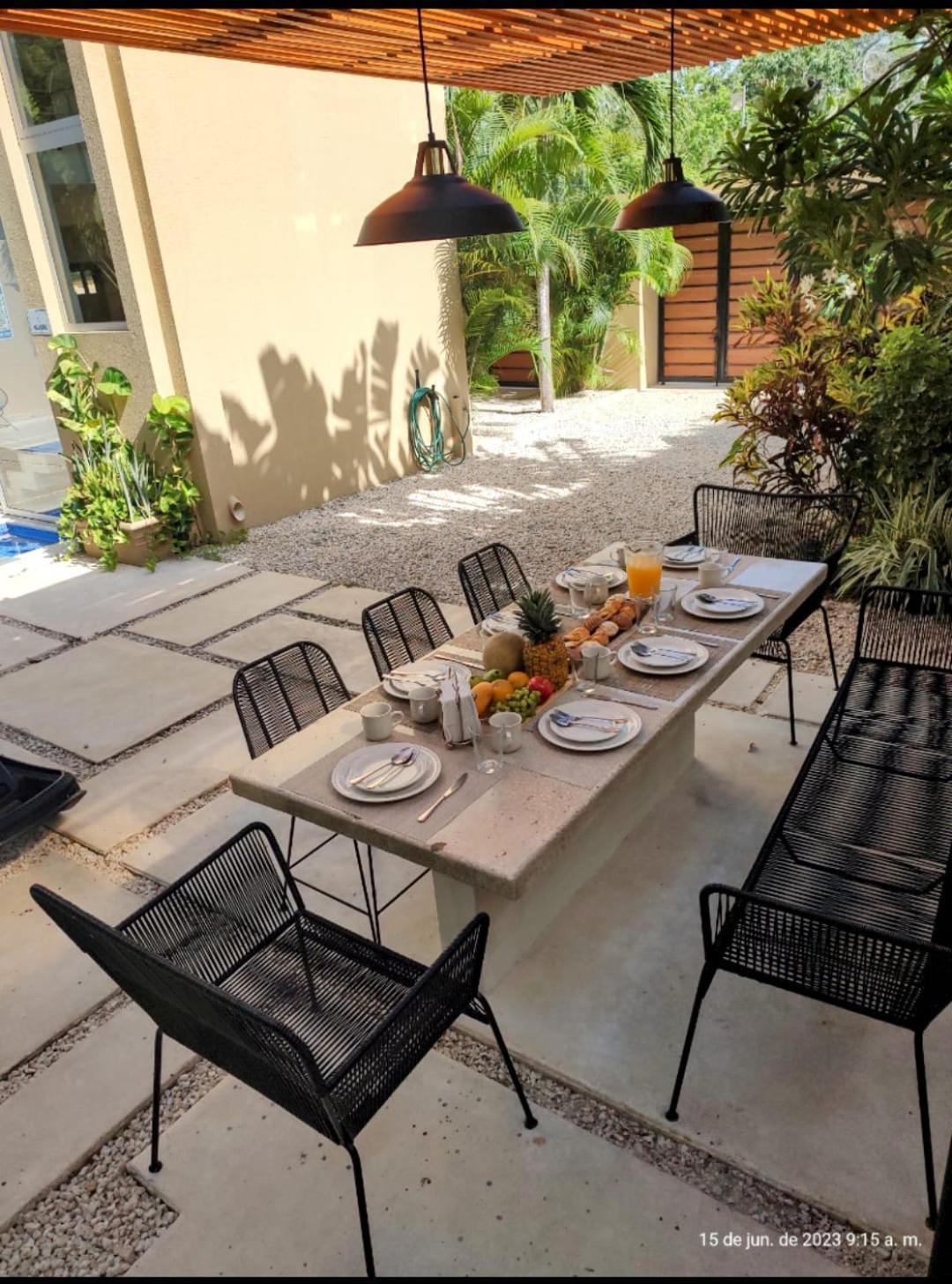 Tulum Private Modern Villa-Pool Beds-Ac-Internet-Parking-Grill Ngoại thất bức ảnh
