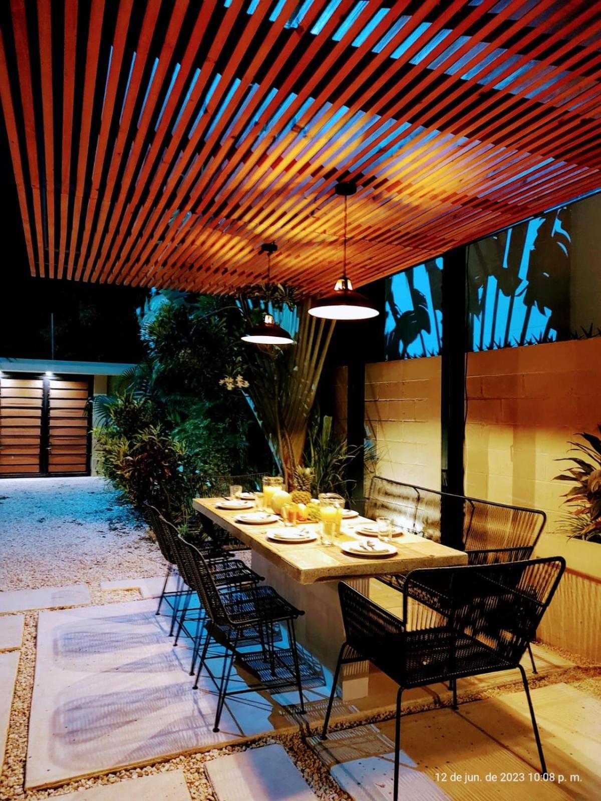 Tulum Private Modern Villa-Pool Beds-Ac-Internet-Parking-Grill Ngoại thất bức ảnh