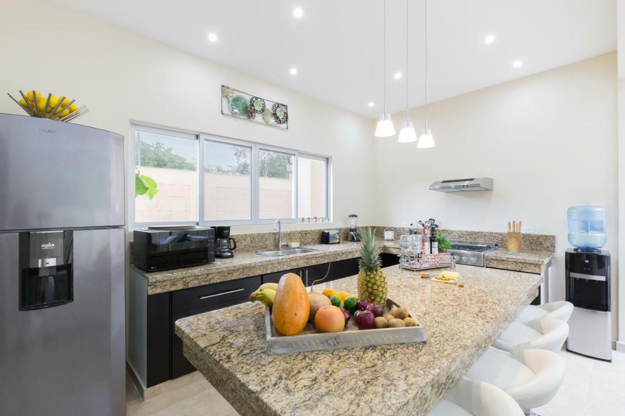 Tulum Private Modern Villa-Pool Beds-Ac-Internet-Parking-Grill Ngoại thất bức ảnh
